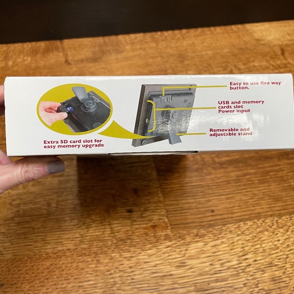 OptiPix Digital picture frame-NIB - Picture 4 of 5